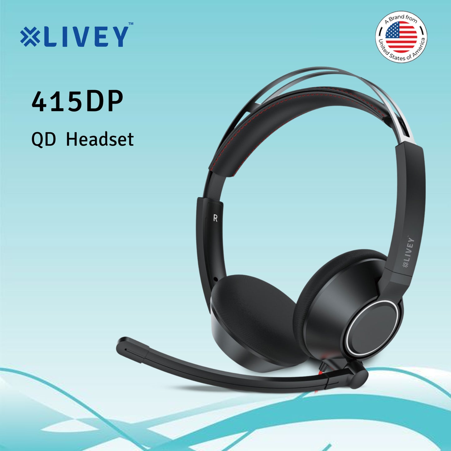 LIVEY 415DP QD Headset