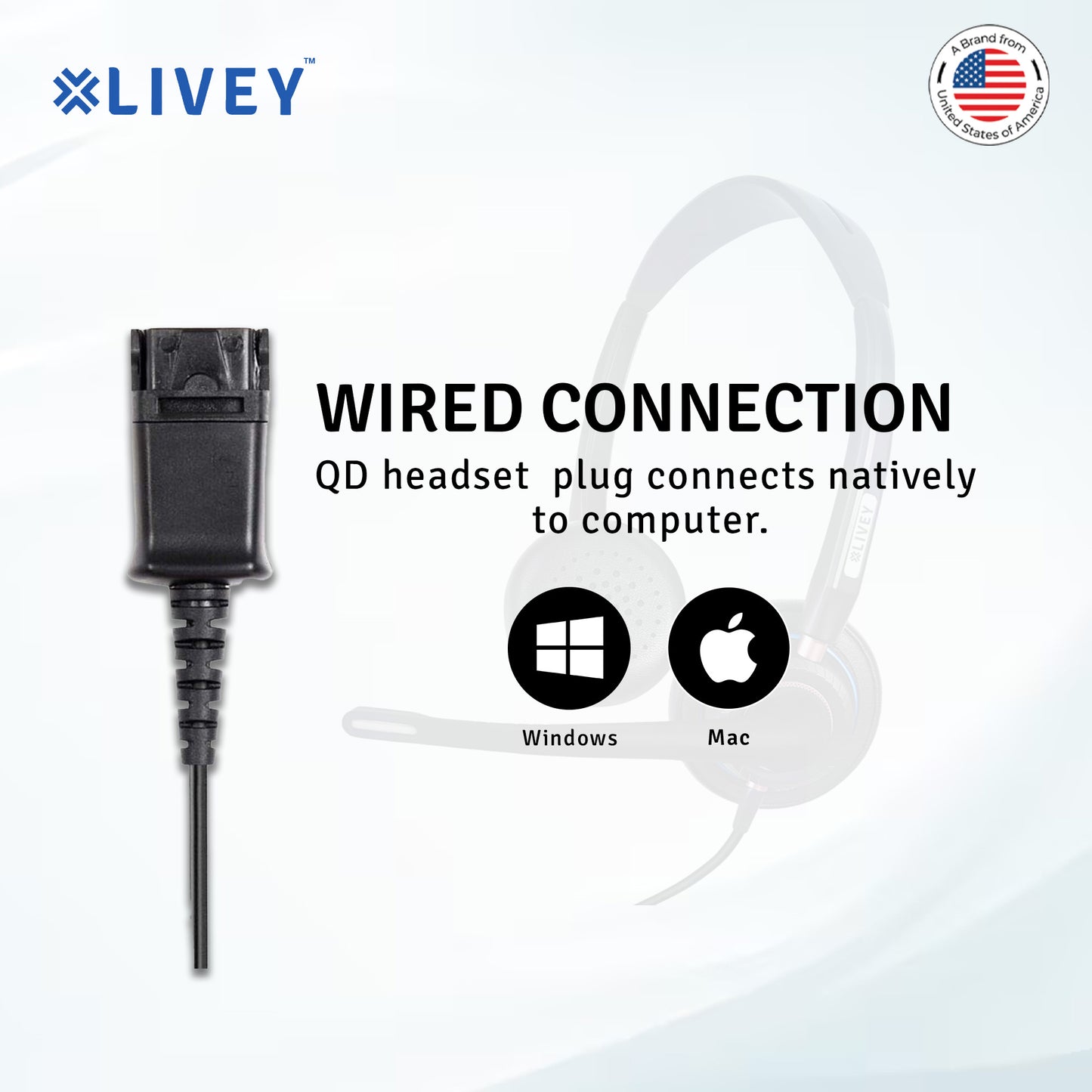 LIVEY Audixa 810DP QD Headset