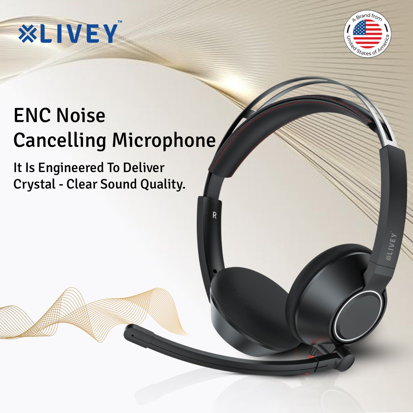 LIVEY 415DP QD Headset