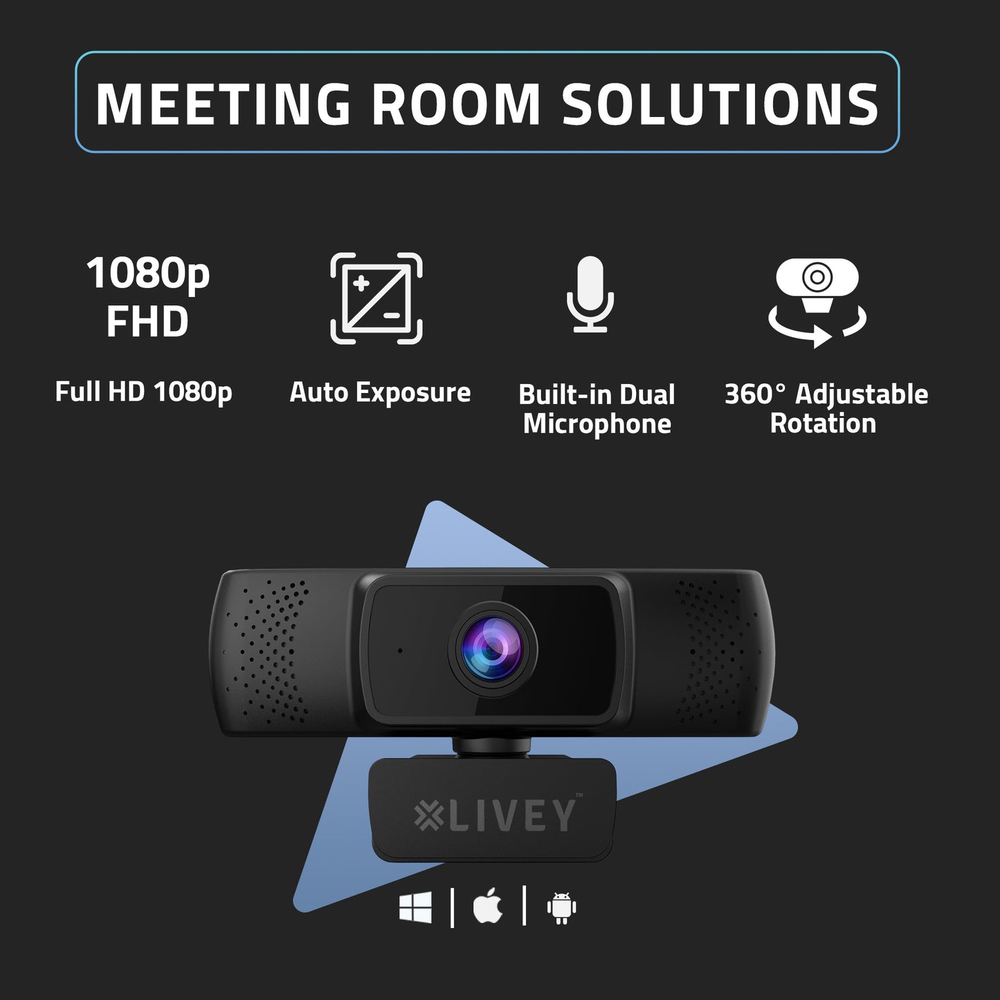 LIVEY WC400 Full HD Webcam