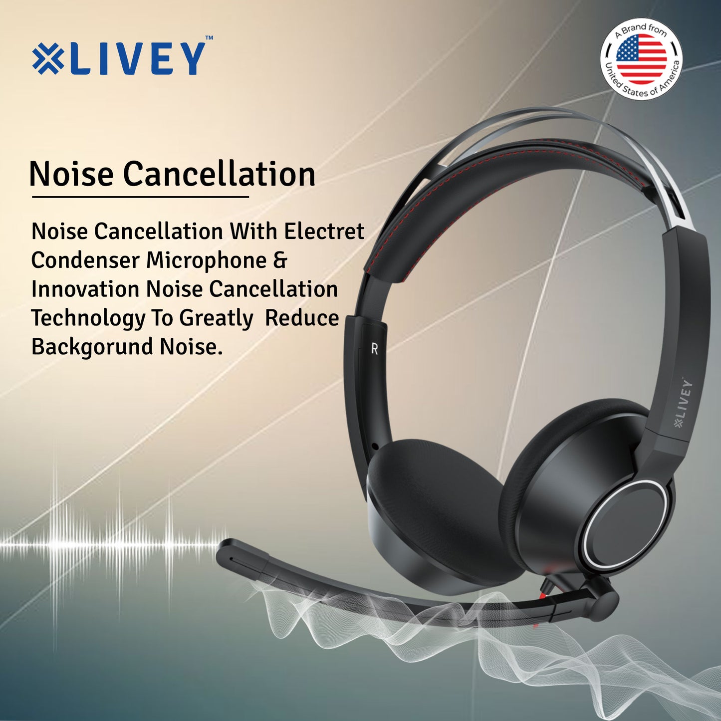 LIVEY 415DP QD Headset
