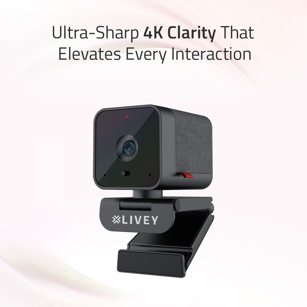 RealSight WC450 UHD 4K Webcam with Dual Mic & Auto Focus