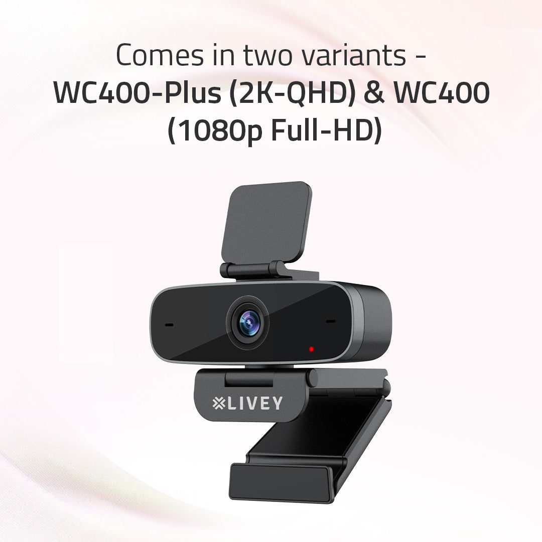 RealSight WC400 QHD 2K Webcam with 150° Ultra-Wide ViewWC400 QHD 2K Webcam with 150° Ultra-Wide View