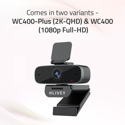 RealSight WC400 QHD 2K Webcam with 150° Ultra-Wide ViewWC400 QHD 2K Webcam with 150° Ultra-Wide View