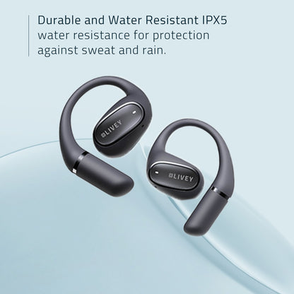 LIVEY Audixa OpenEar 770BT Headset with AI Environmental Noise Cancellation Algorithm, Engineered for All-Day Comfort!