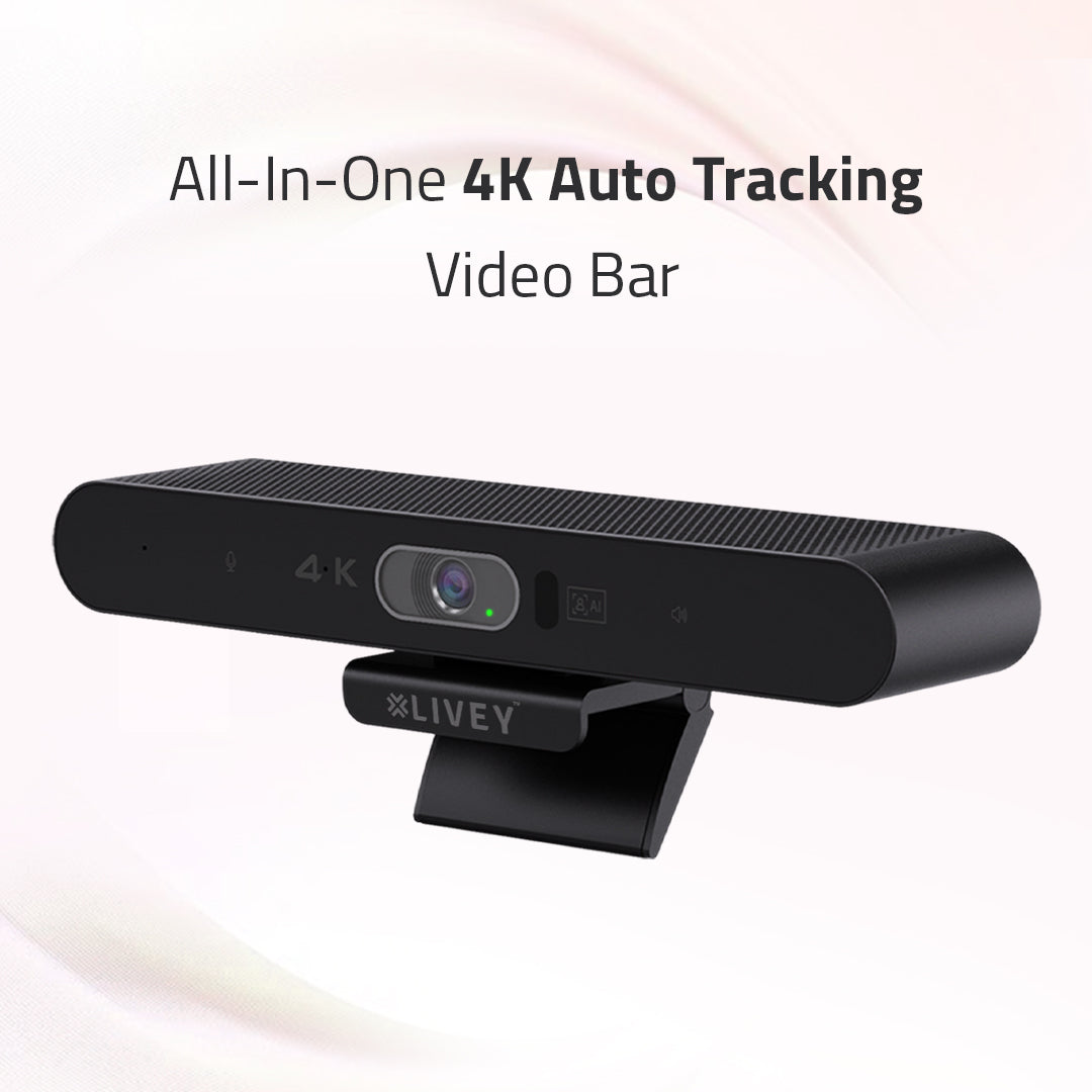 RealSight ePTZ500 True 4K AI Video Bar with Auto Face & Voice Tracking