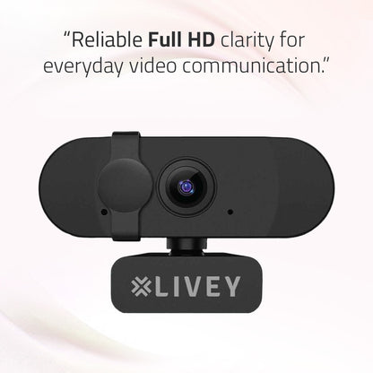WC300 Full HD 1080p Webcam with Built-In Mic & Privacy Filter