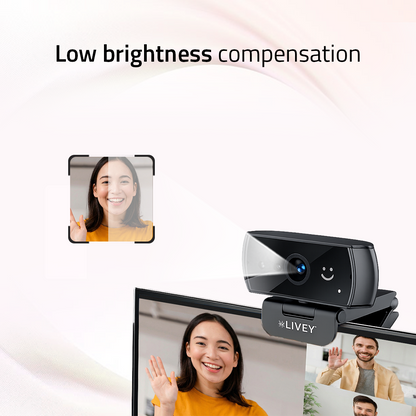 RealSight WCH100 HelloSync IR Webcam for Windows Hello Face Login
