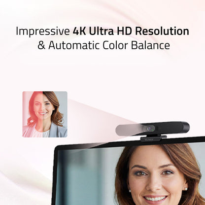 RealSight ePTZ500 True 4K AI Video Bar with Auto Face & Voice Tracking