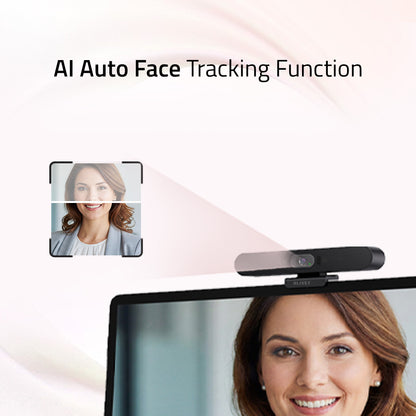 RealSight ePTZ500 True 4K AI Video Bar with Auto Face & Voice Tracking