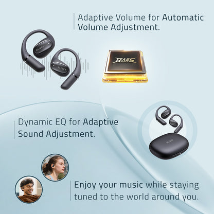 LIVEY Audixa OpenEar 770BT Headset with AI Environmental Noise Cancellation Algorithm, Engineered for All-Day Comfort!