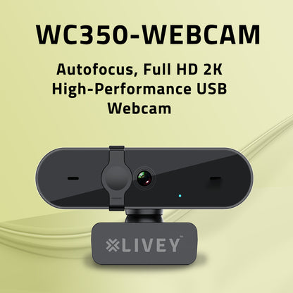 LIVEY WC350 QHD 2K Webcam