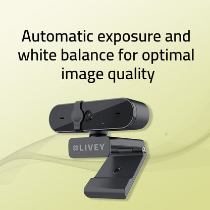 LIVEY WC350 QHD 2K Webcam