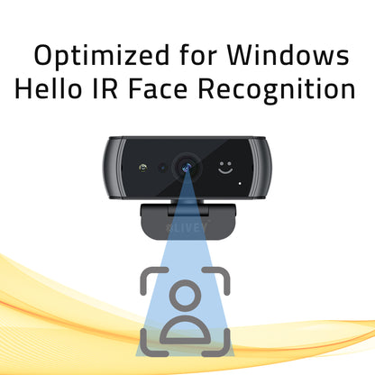 LIVEY WCH100 HelloSync QHD 2k Webcam