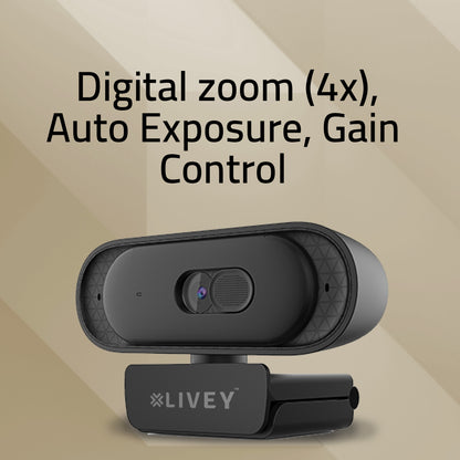 LIVEY WC450 QHD 2K Webcam